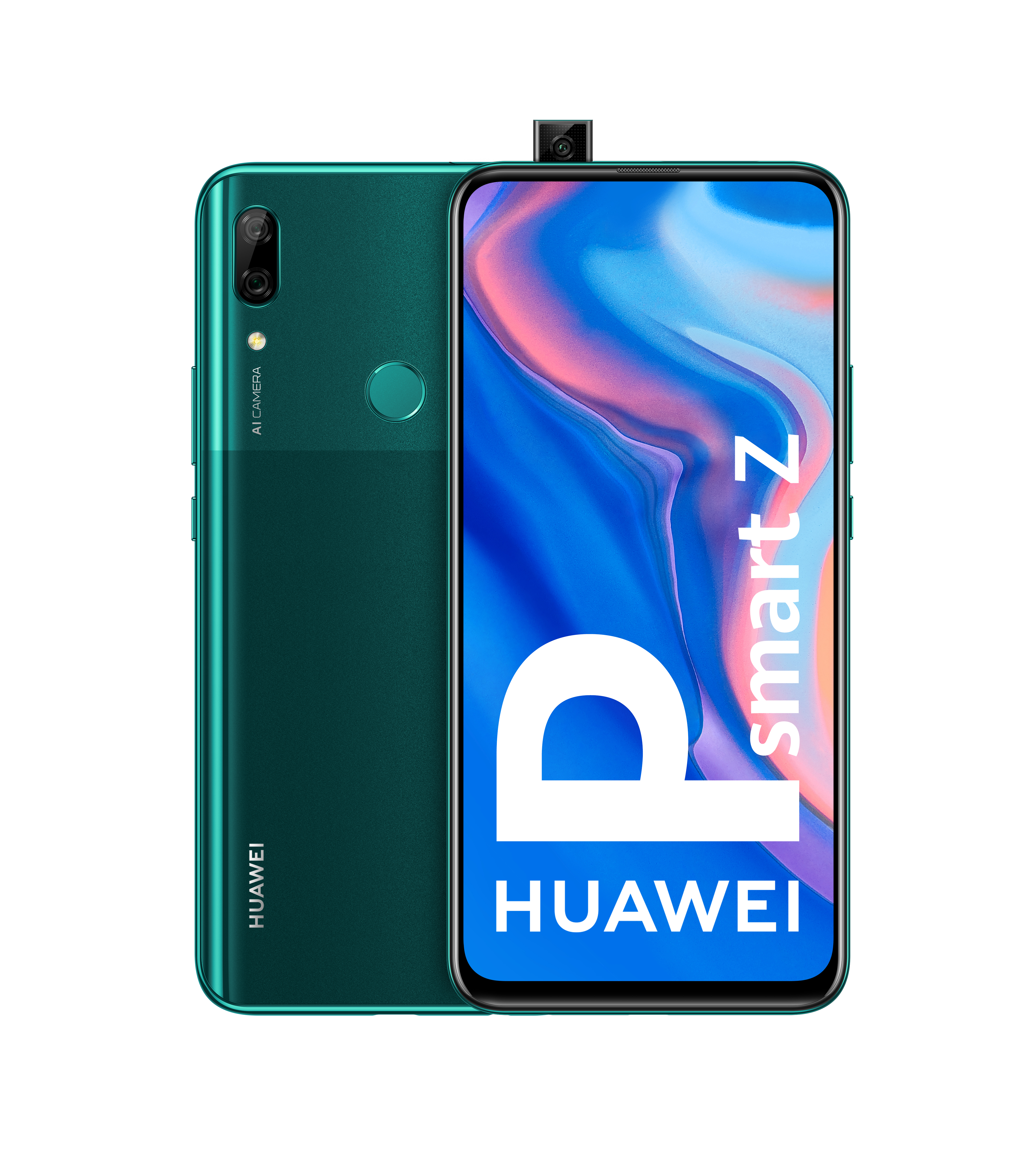 Móvil - Huawei P smart Z, Verde, 64 GB, 4 GB RAM, 6.6" Full HD+, Kirin 710, 4000 mAh, Android