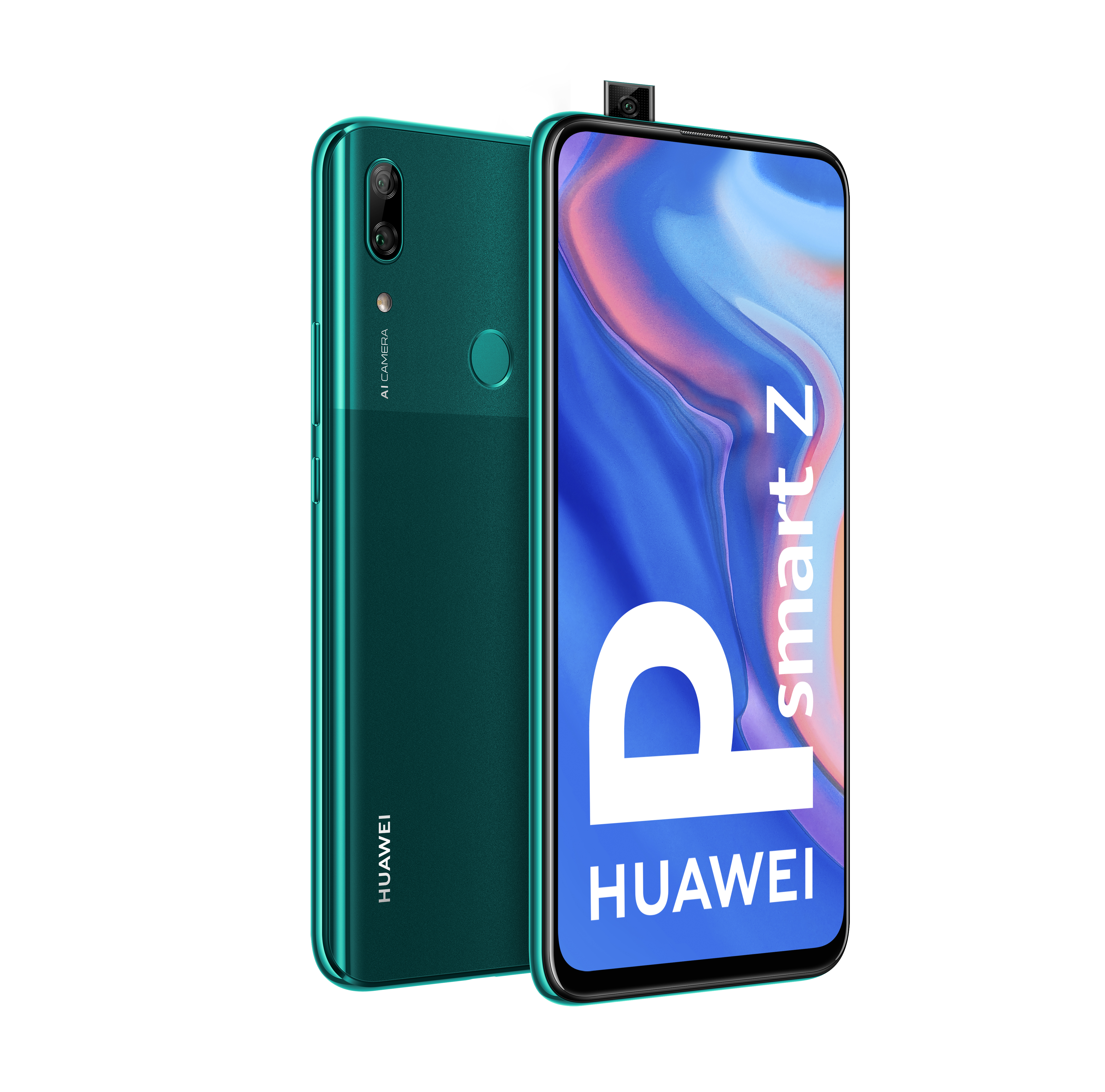 Móvil - Huawei P smart Z, Verde, 64 GB, 4 GB RAM, 6.6" Full HD+, Kirin 710, 4000 mAh, Android