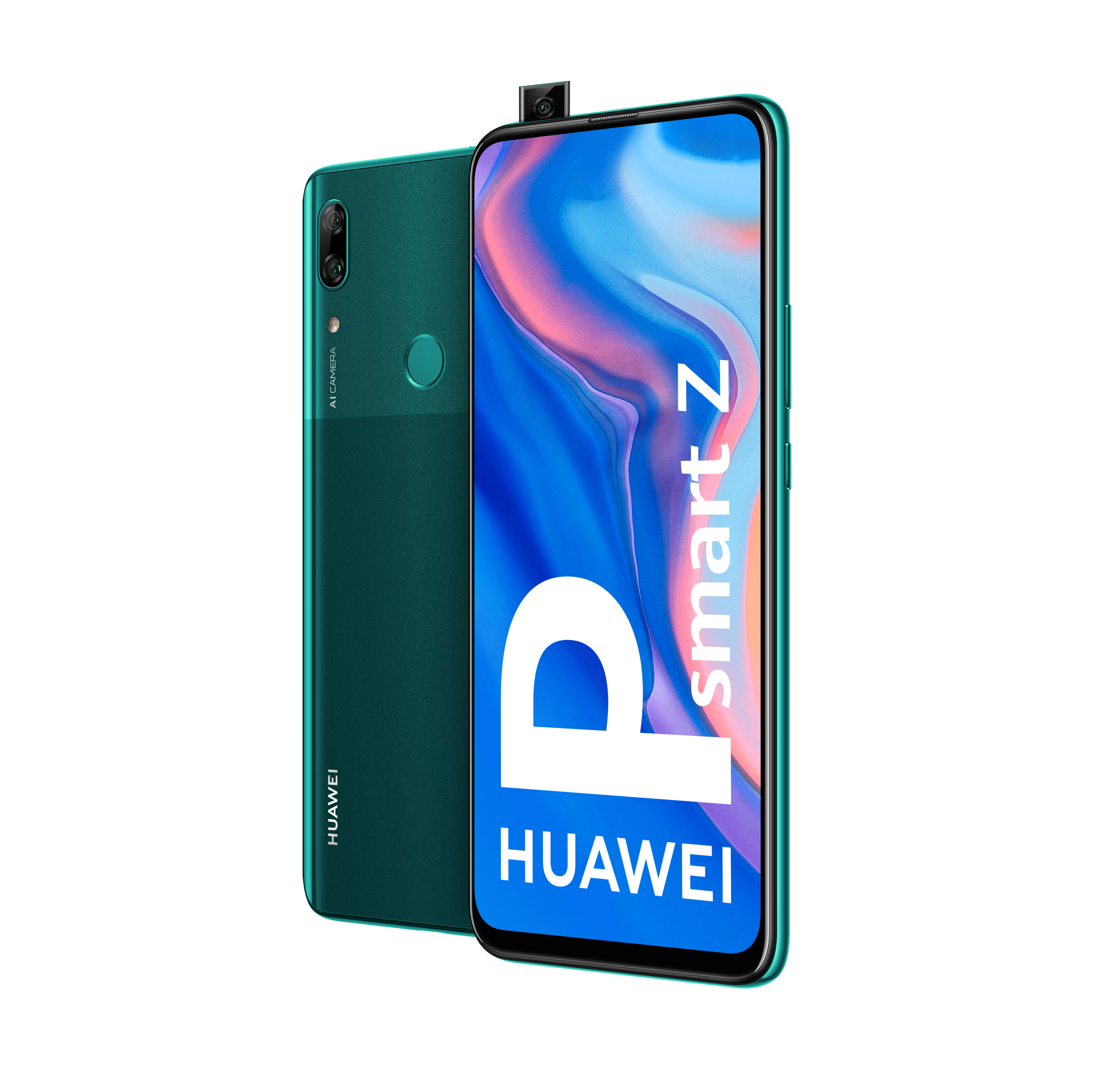Móvil - Huawei P smart Z, Verde, 64 GB, 4 GB RAM, 6.6" Full HD+, Kirin 710, 4000 mAh, Android