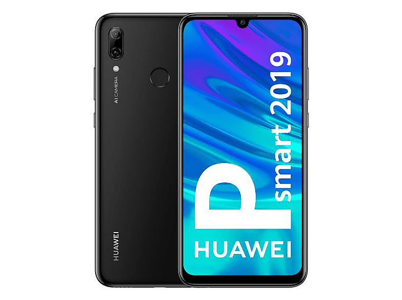 スマートフォン本体 Huawei P Smart 2019 Móvil | Huawei P Smart (2019), Negro, 64 GB, 3 GB RAM, 6.21