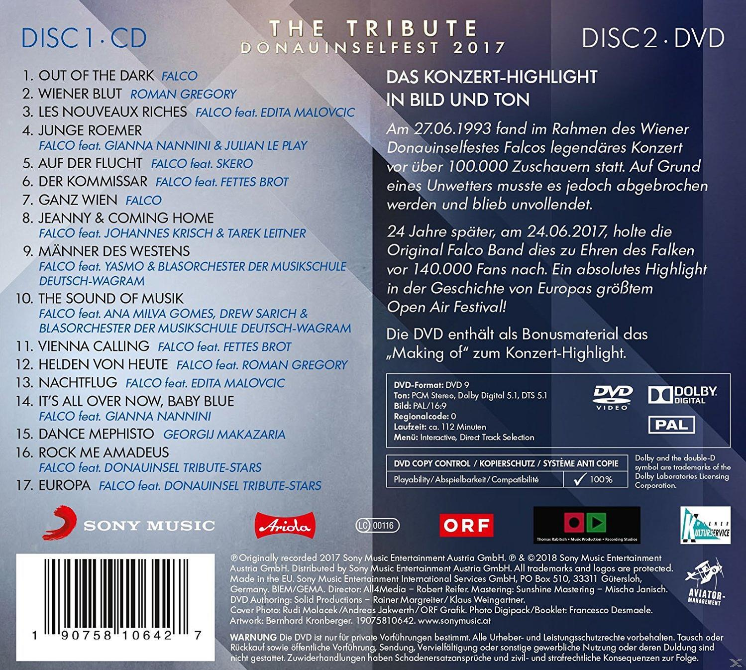 Falco - Coming Home-The Tribute Donauinselfest 2017 [CD]