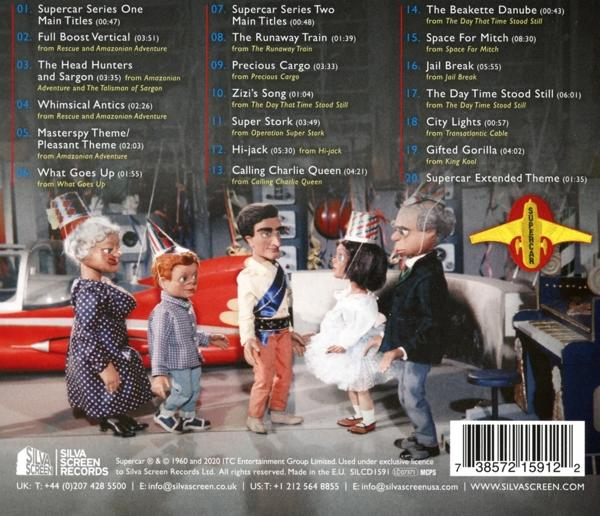 TV Soundtrack Tv Supercar-Original - (CD) - Soundtrack Ost-original