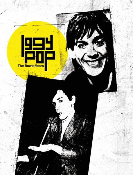 Iggy Pop Albumcover mit zwei Schwarz-Weiß-Bildern von ihm.