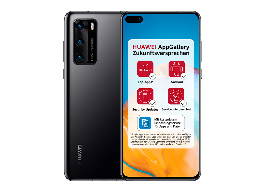 HUAWEI P40 128 GB Black Dual SIM