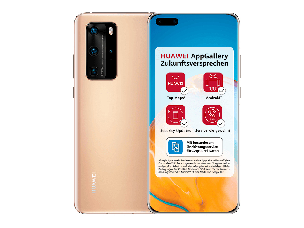 HUAWEI P40 Pro 256 GB Blush Gold Dual SIM