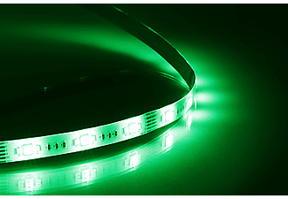 DELTACO SMART HOME LED-list förlängning, 1m, RGB, 2700K-6500K, 6-pin, passar SH-LS3M, vit