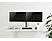 DELTACO OFFICE Skrivbordsfäste för LCD monitor, tiltbar, svängbar, rotera, 13"-27", svart