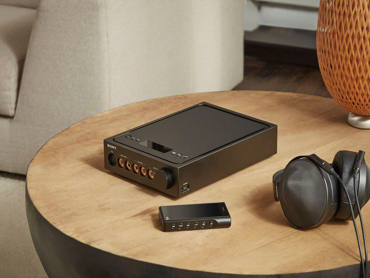 SONY NW-WM1A MP3-Player 128 GB, Schwarz