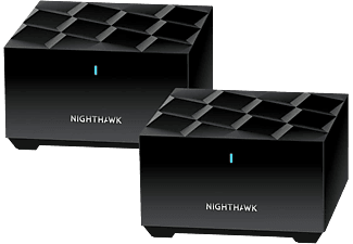 NETGEAR Nighthawk® Mesh wifi 6 system (MK62) - WLAN Mesh System (Schwarz)