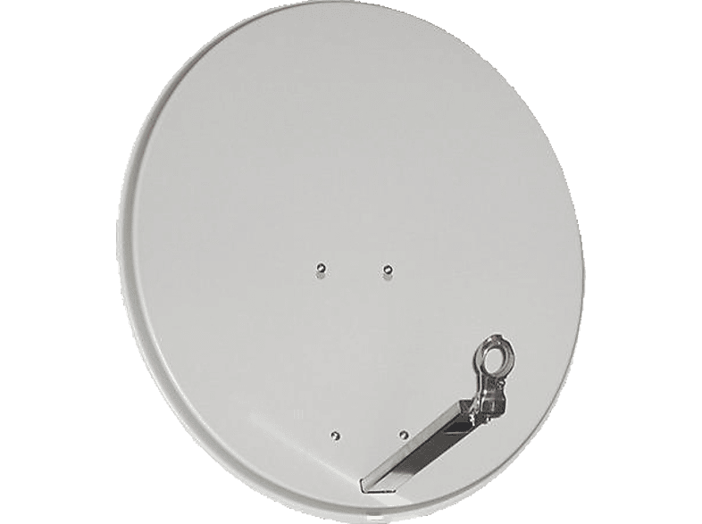 Sky Vision IDEAL 65 Satellitenspiegel - Alu Antenne 65x60cm Hellgrau