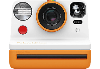 POLAROID Now - Appareil photo instantané Orange/Blanc