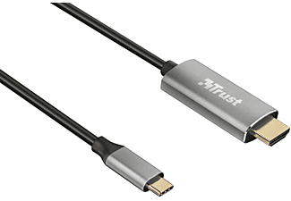 Adaptador | Calyx USB-C HDMI Negro, Metálico