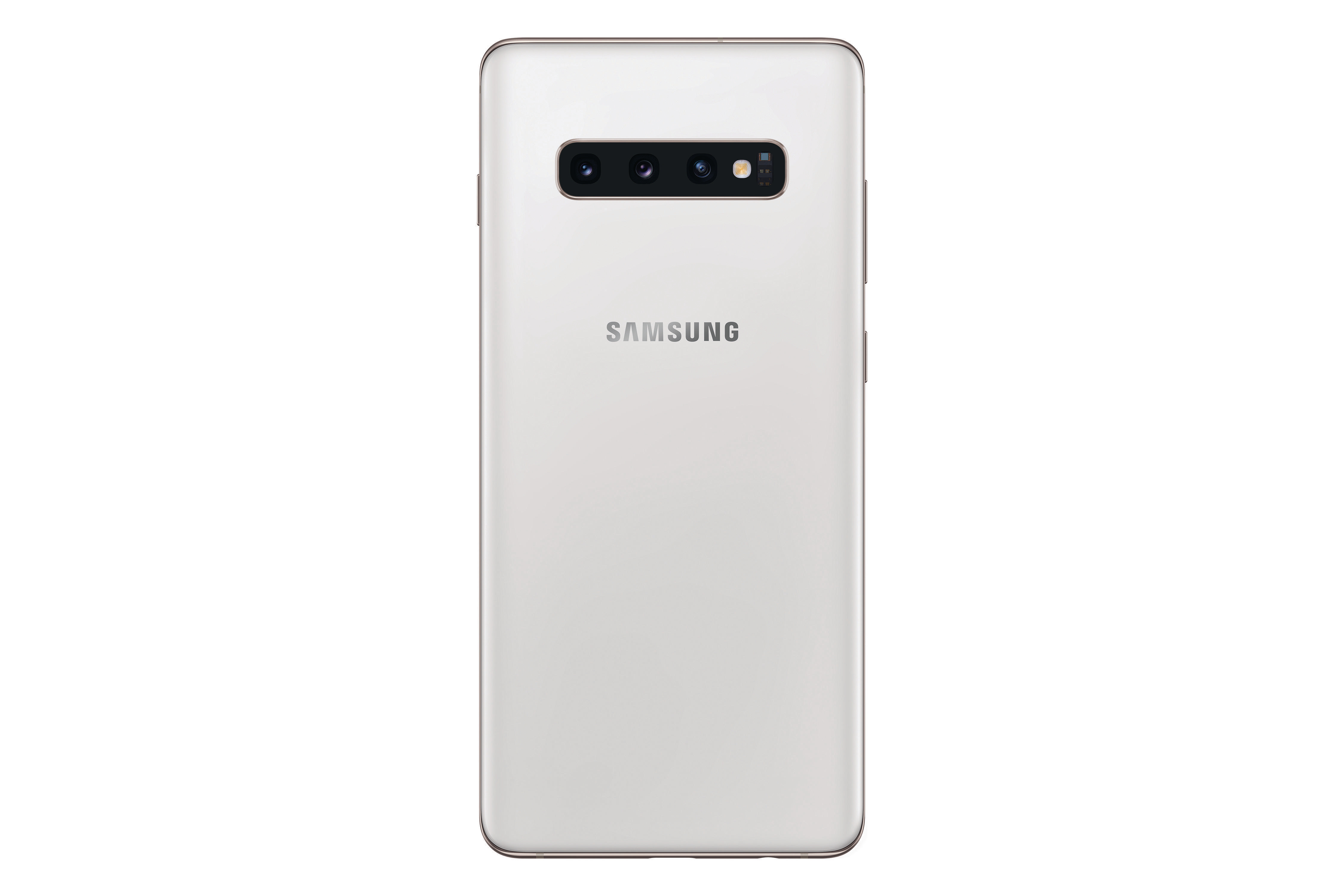 SAMSUNG GB S10+ Galaxy 128 SIM White Dual Ceramic