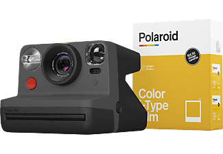 POLAROID Now Everything Box - Sofortbildkamera mit Film Schwarz