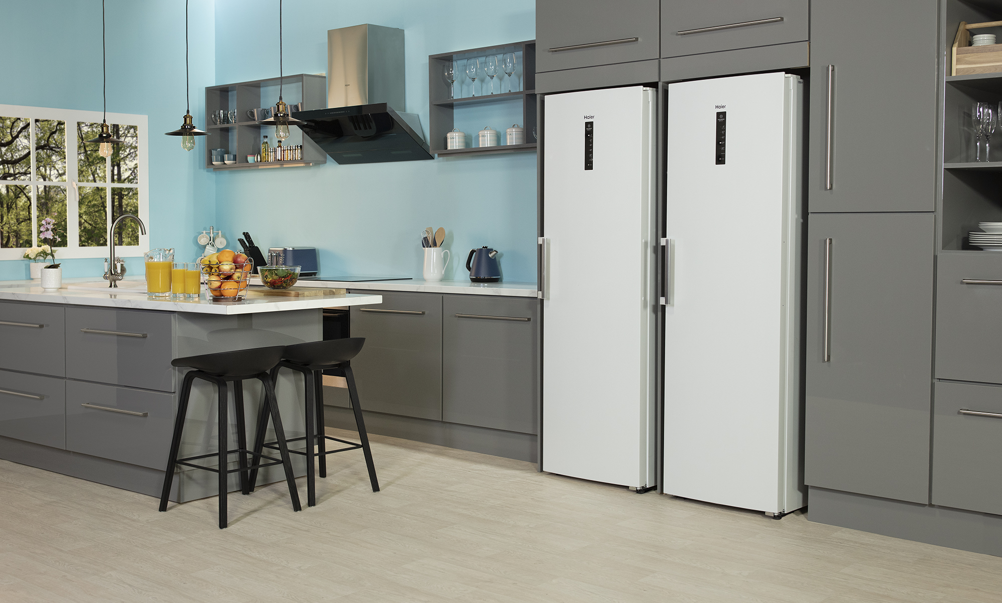 HAIER H3F-320WSAAU1 Gefrierschrank (F, 330 l, 1910 mm hoch)
