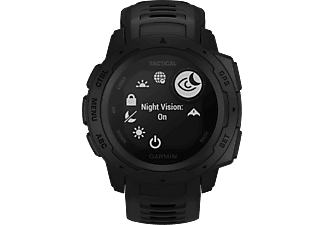 GARMIN Instinct Tactical Edition - GPS-Smartwatch (Schwarz)
