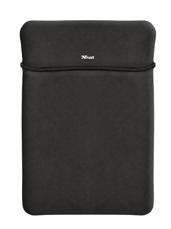 Funda portátil - Trust Yvo Funda Reversible + Ratón Inalámbrico, 15.6", Universal, Neopreno, Negro