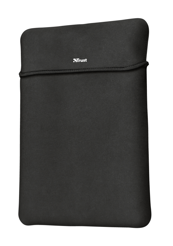 Funda portátil - Trust Yvo Funda Reversible + Ratón Inalámbrico, 15.6", Universal, Neopreno, Negro
