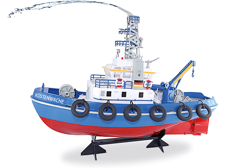 Thumbnail - CARSON RC-Küstenwache TC-08 2.4G 100% RTR Spielzeugboot, Blau