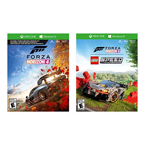 Consola - Xbox One X 1TB + Forza Horizon 4 + DLC Lego Speed Champions, Negro