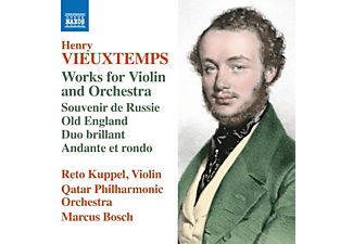Kuppel,Reto/Bosch,Marcus, Qatar Philharmonic Orch. - Werke für Violine und Orchester  - (CD)