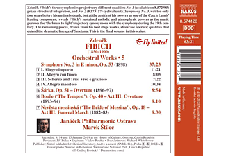 Janacek Philharmonic Ostrava, Stilec Marek - Sinfonie 3 in e minor,op.53  - (CD)
