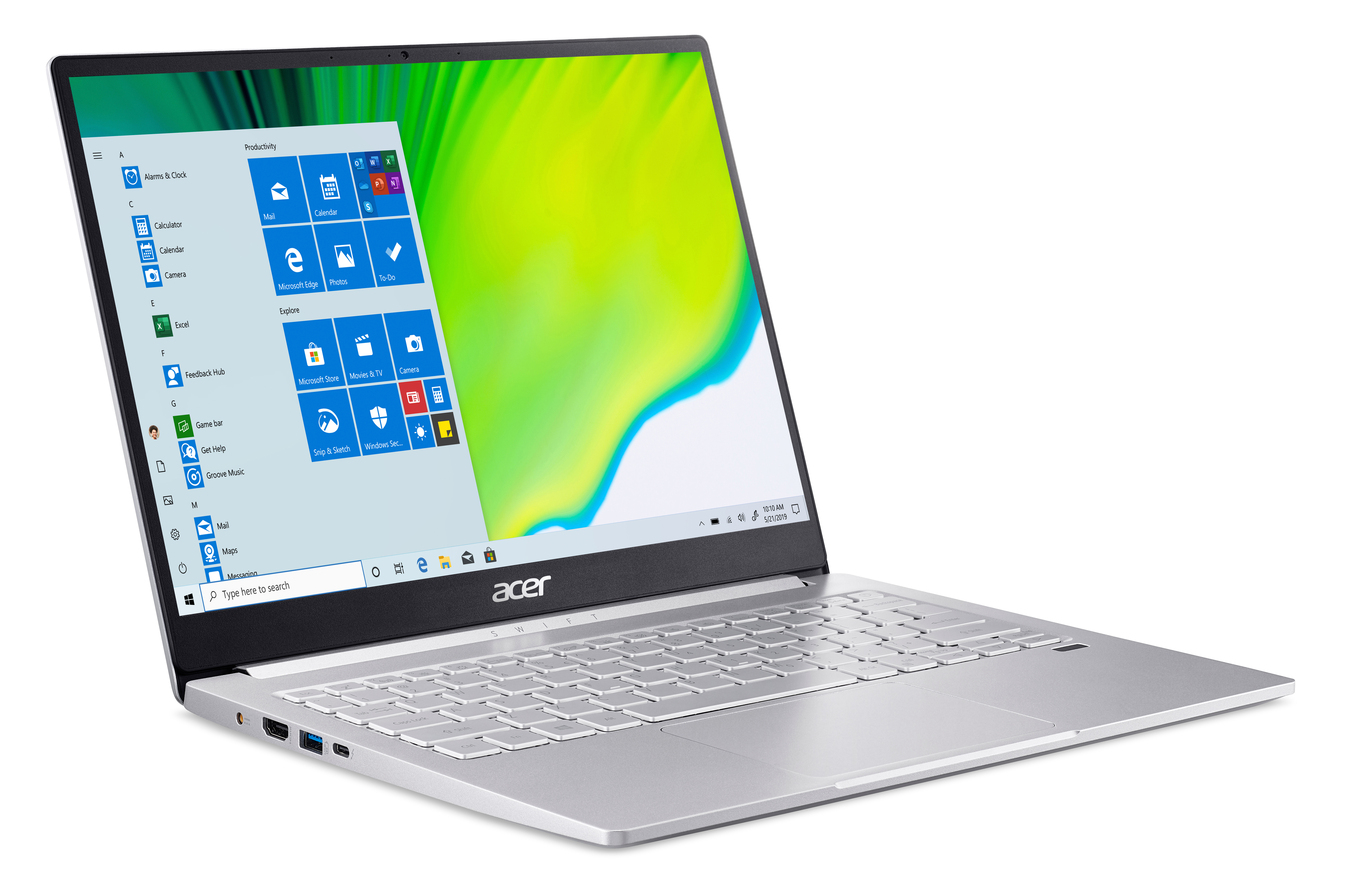 ACER Swift 3 (SF313-52-7871) - 13,5 Zoll - Intel® Core™ i7 i7-1065G7 - 8 GB - 1 TB - Intel® Iris® X - Windows 10 Home (64 Bit)