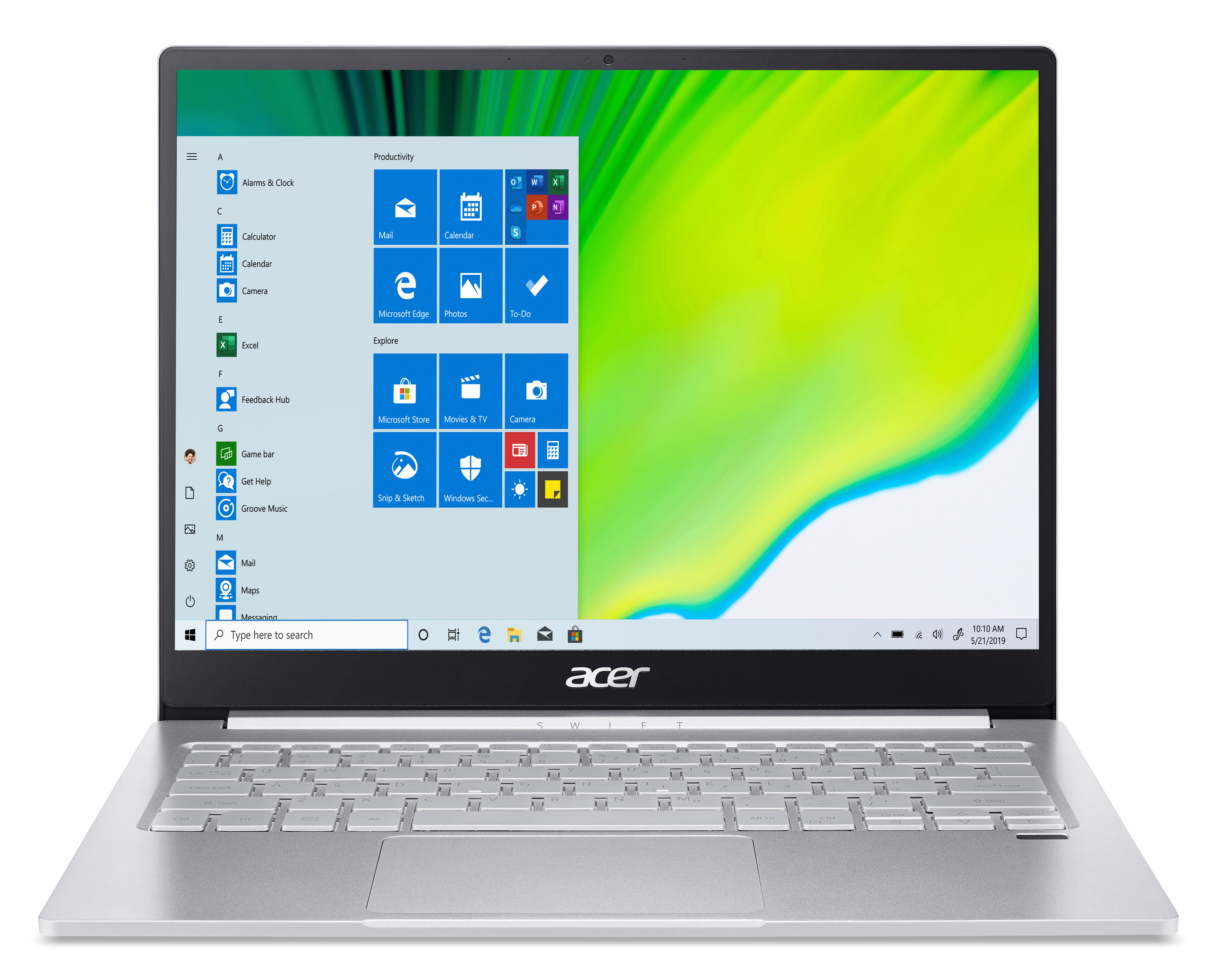ACER Swift 3 (SF313-52-7871) - 13,5 Zoll - Intel® Core™ i7 i7-1065G7 - 8 GB - 1 TB - Intel® Iris® X - Windows 10 Home (64 Bit)