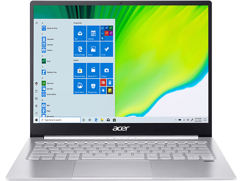 Acer Swift 3 (SF313-52-7871) 13,5 Zoll i7-1065G7 8GB RAM 1TB SSD Win10H silber