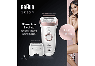 BRAUN SES9725/9720 Silk Épil 9 Senso Smart Islak & Kuru Kullanım Şarjlı Epilatör Bronz Beyaz_4