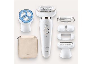 BRAUN SES9010 Silk Épil 9 Flex Senso Smart Islak & Kuru Epilatör Beyaz Gold_2