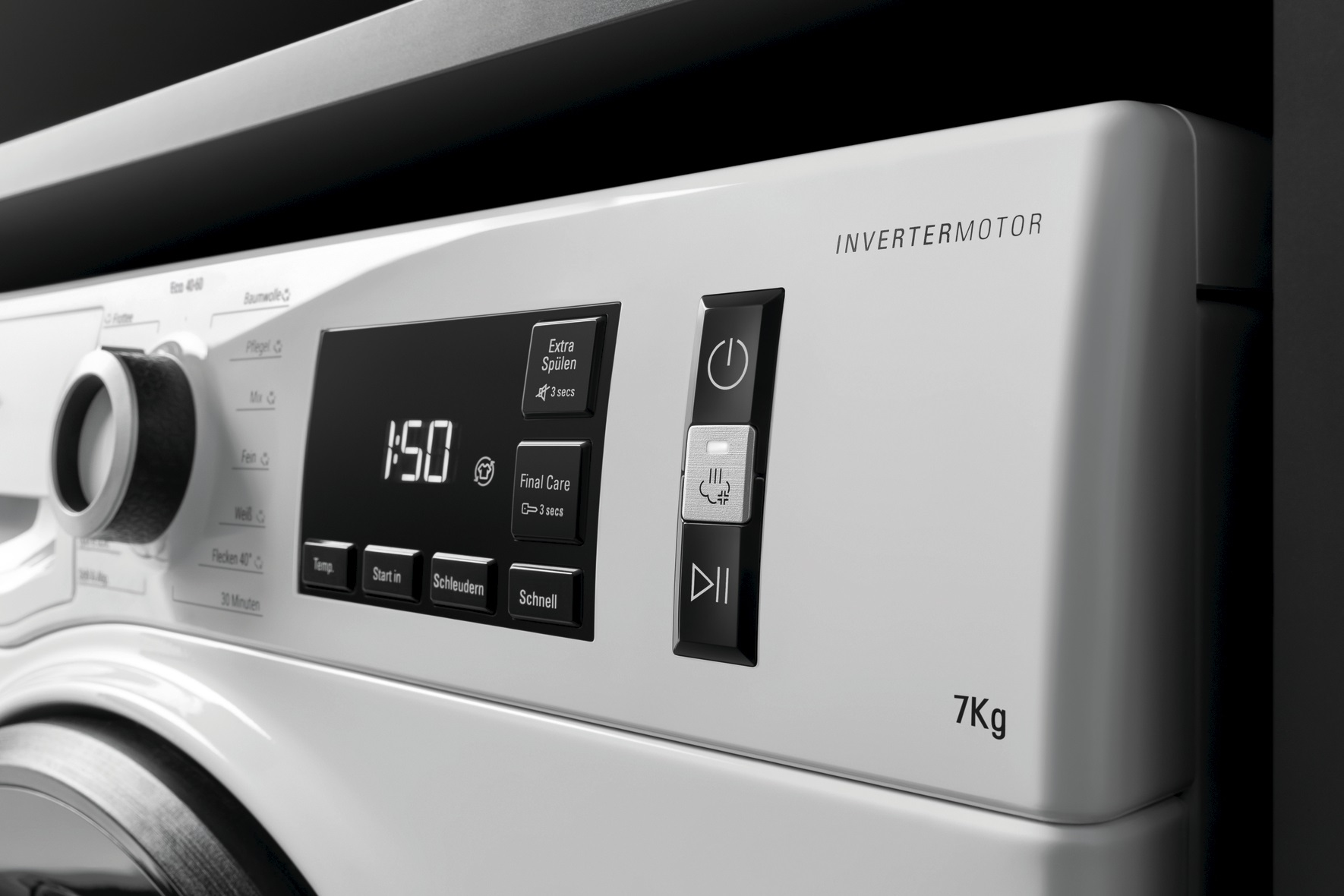 BAUKNECHT WM ELITE 711 C Waschmaschine (7 kg, 1351 U/Min., D)