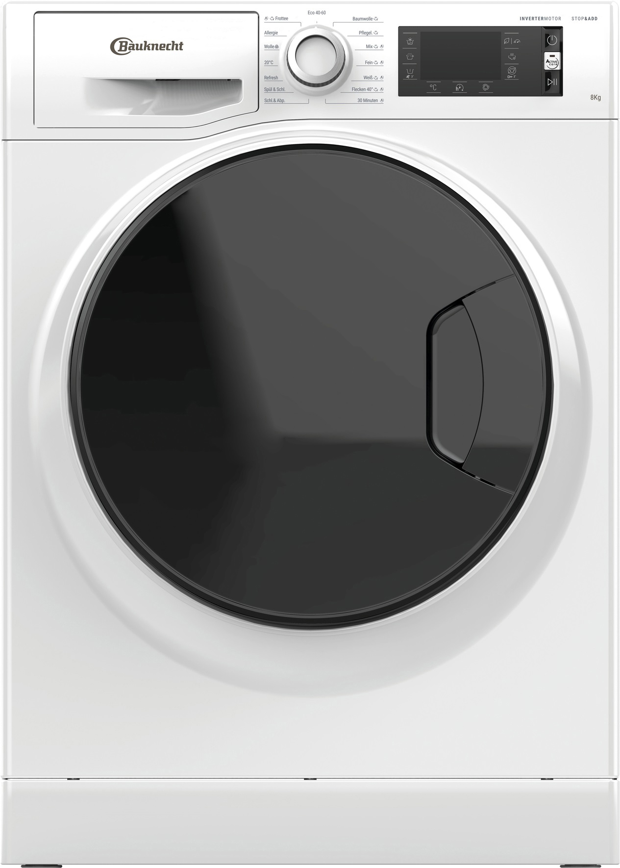 BAUKNECHT WM ELITE 823 PS Waschmaschine (8 kg, 1351 U/Min., B)