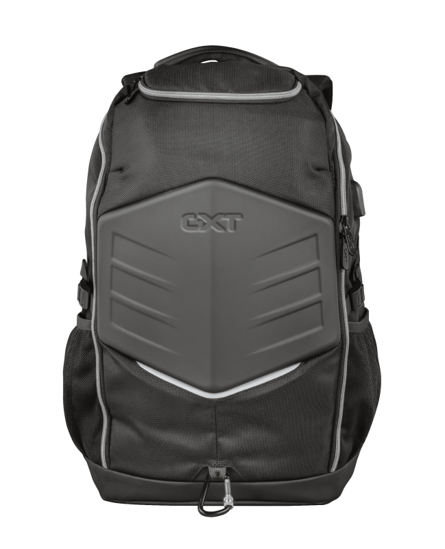 Trust Gxt 1255 outlaw mochila para videojuegos 156 color negro portátil hasta 15.6 20l de 156” gaming bolsillos conector usb gxt1255 23240 396