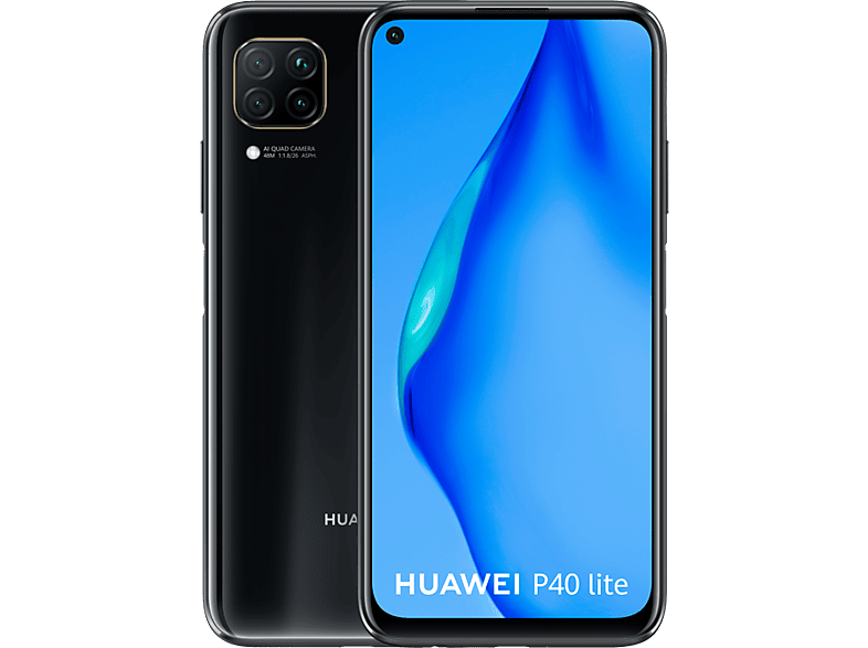 snorkel Plaats duizend HUAWEI P40 lite | 128 GB Dual-sim Zwart kopen? | MediaMarkt