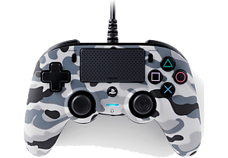 NACON Wired Compact Handkontroll Camo Grey (PS4/PC)