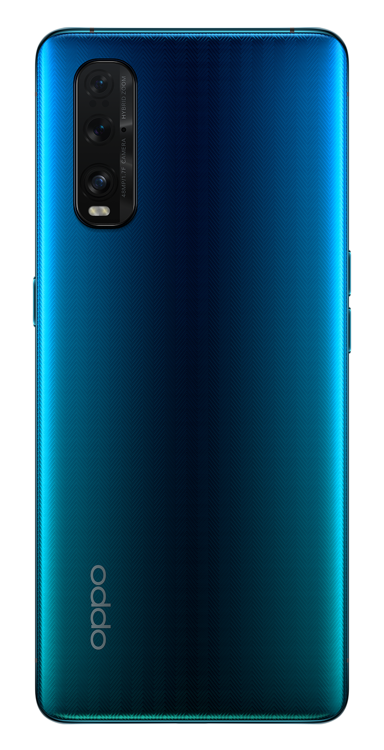 Móvil - OPPO Find X2, 256 GB, 12 GB, 6.7" 3K QHD+, Qualcomm Snapdragon 865, 5G, 4200 mAh, Android, Azul