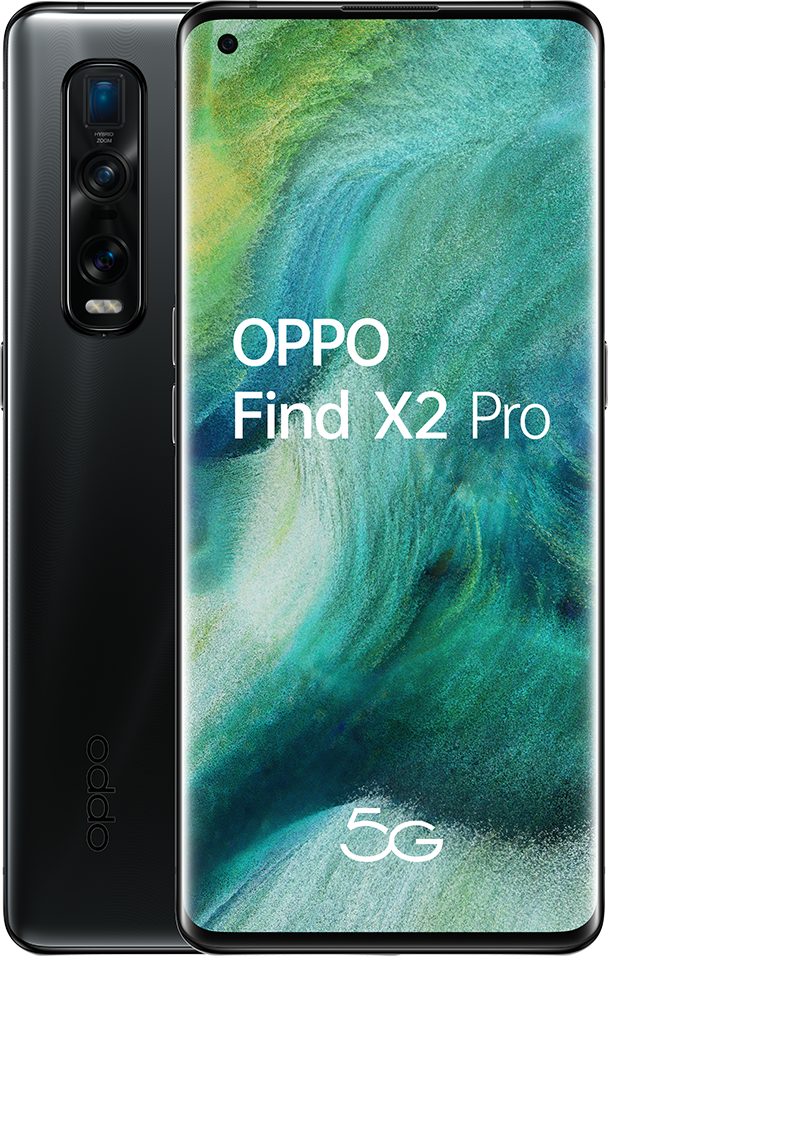 Móvil - OPPO Find X2 Pro, Negro, 512 GB, 12 GB, 6.7" 3K QHD+, Qualcomm Snapdragon 865, 5G, 4260 mAh, Android