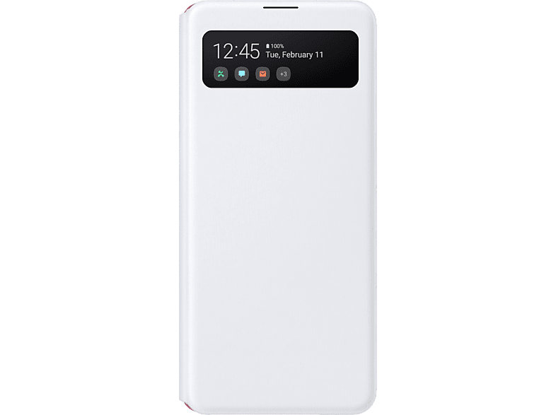 SAMSUNG Flip cover S View Wallet Galaxy A41 Blanc (EF-EA415PWEGEU)