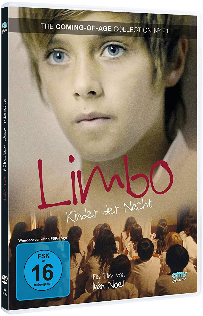 DVD-Hülle mit dem Gesicht eines Jungen und einem Titel in Pink.
