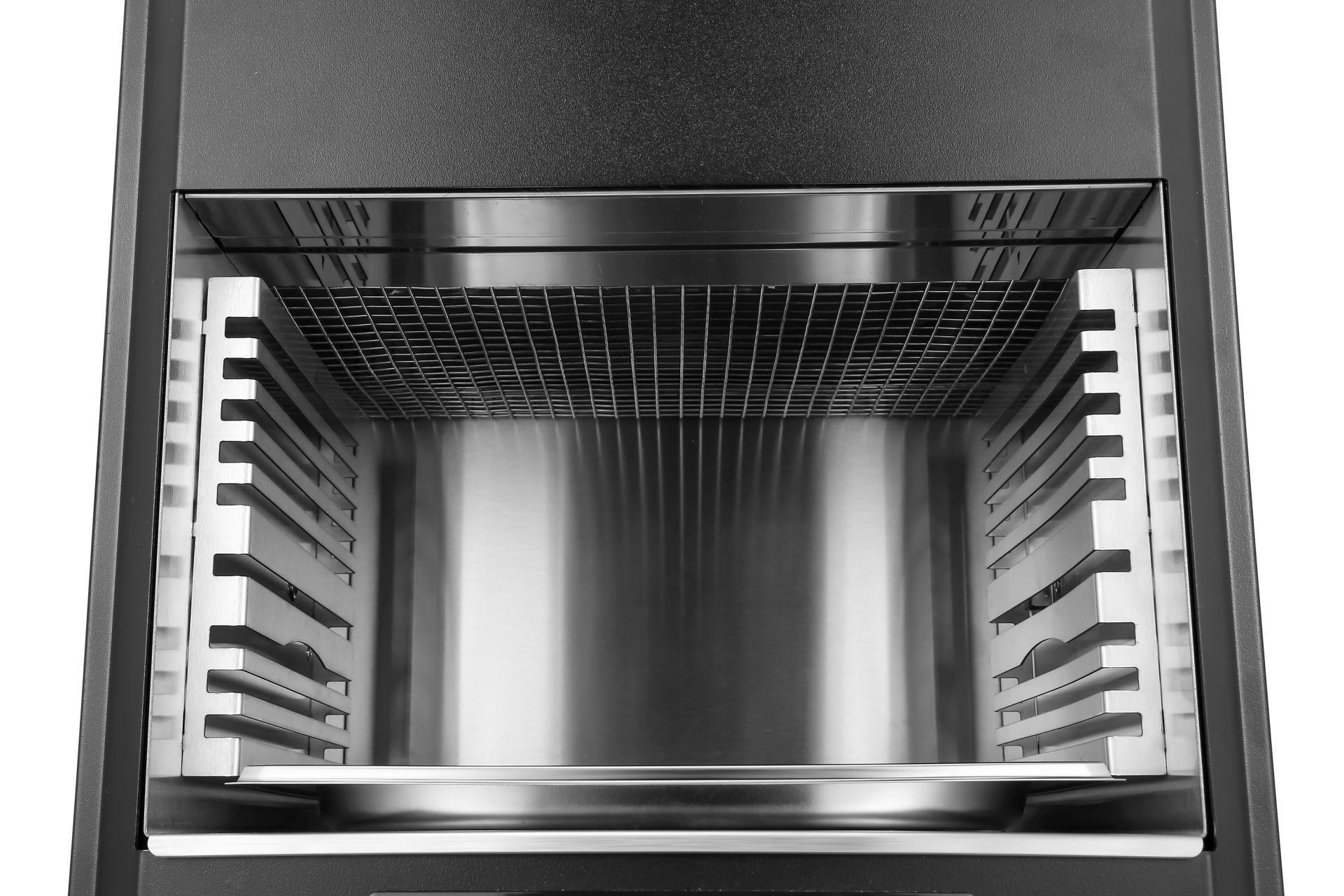 EL FUEGO AY4222 Steakgrill Texas Elektrogrill, Mattschwarz 
