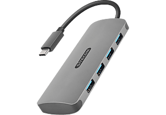 SITECOM CN-383 USB-C naar USB-hub 4 poorten 3.0