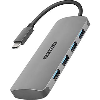 SITECOM CN-383 USB-C naar USB-hub 4 poorten 3.0