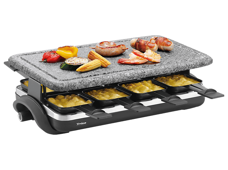 TRISA Hot Stone - Raclette-Grill (Schwarz)