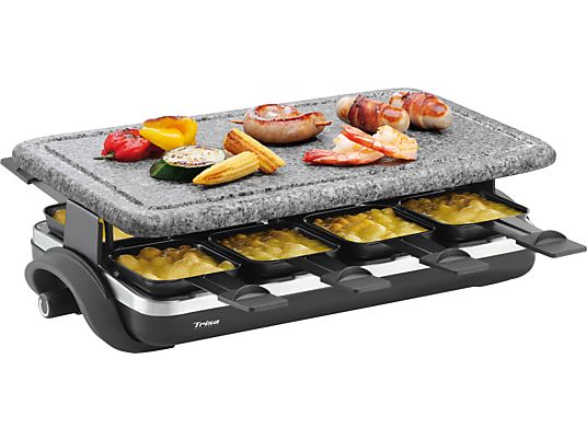 TRISA Hot Stone - Raclette-grill combiné (Noir)