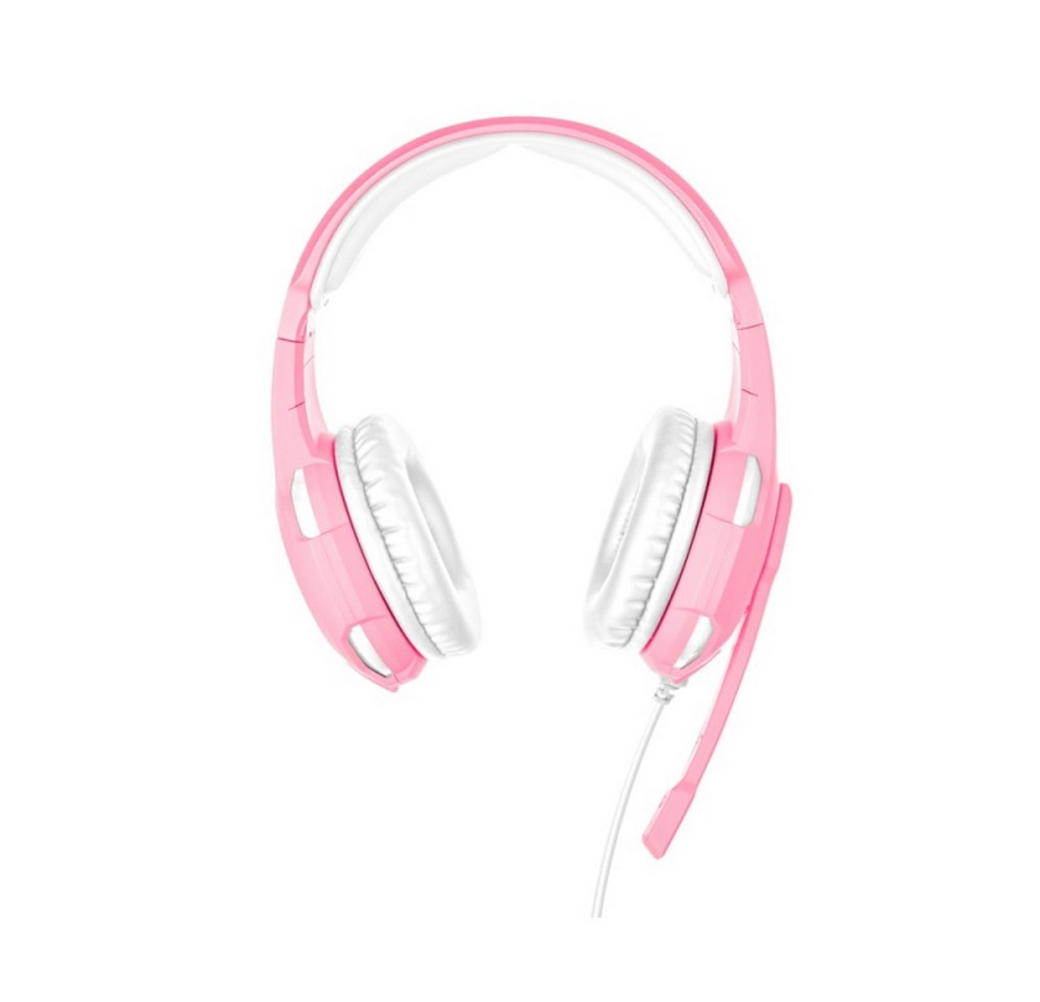Auriculares gaming - Trust GXT 310P, Micrófono, Multiplataforma, 40mm, Cable de 1 metro, Rosa