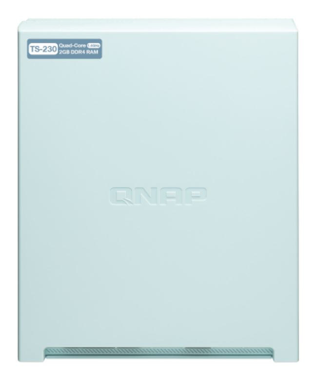 QNAP TS-230 NAS NAS 3,5 Zoll Anzahl Festplattenschächte: 2 Blau}