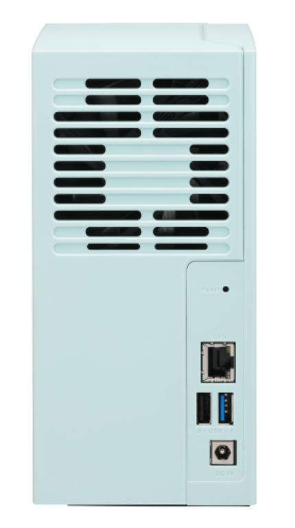 QNAP TS-230 NAS NAS 3,5 Zoll Anzahl Festplattenschächte: 2 Blau}