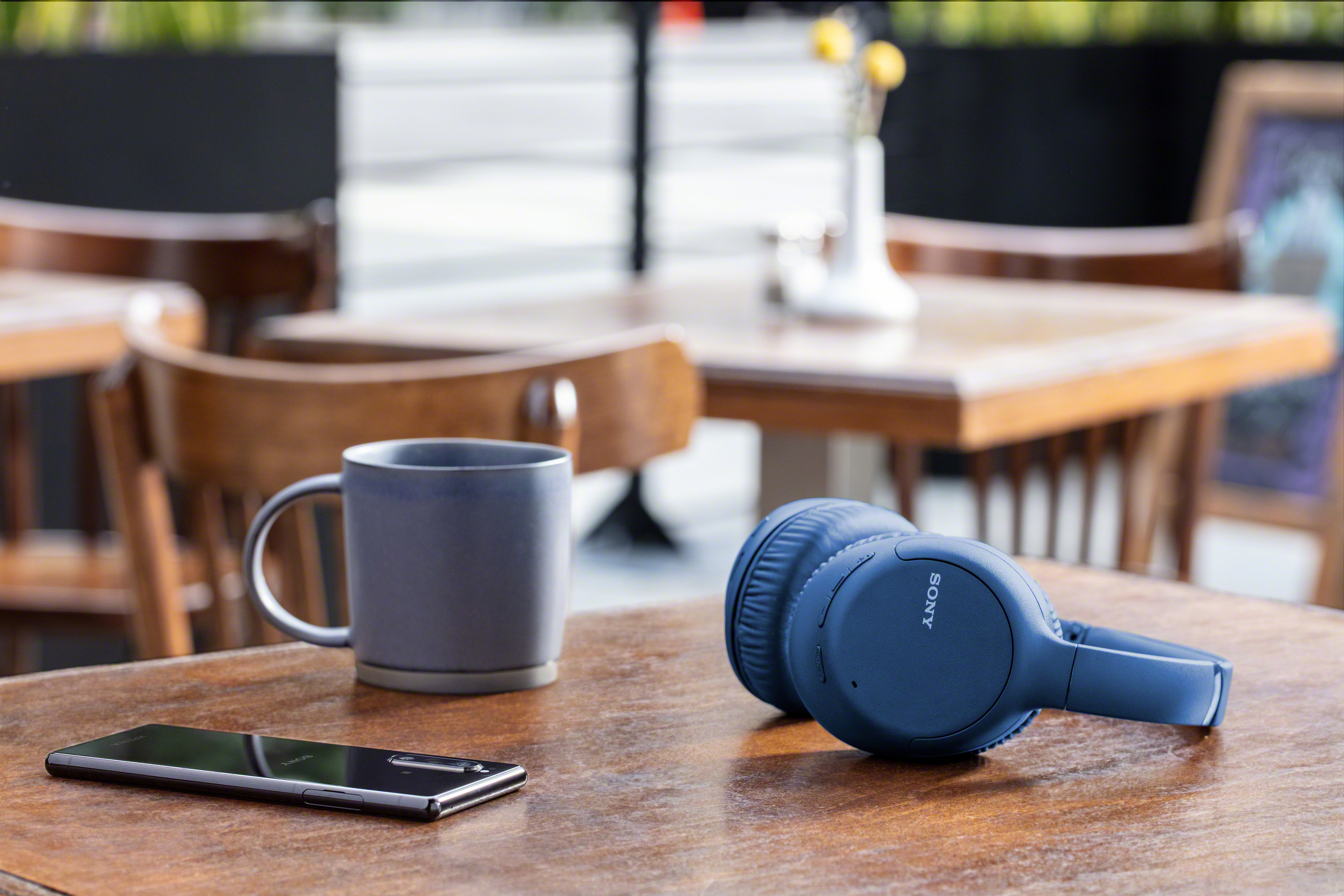 SONY WH-CH710N - Casque Bluetooth (Over-ear, Bleu)