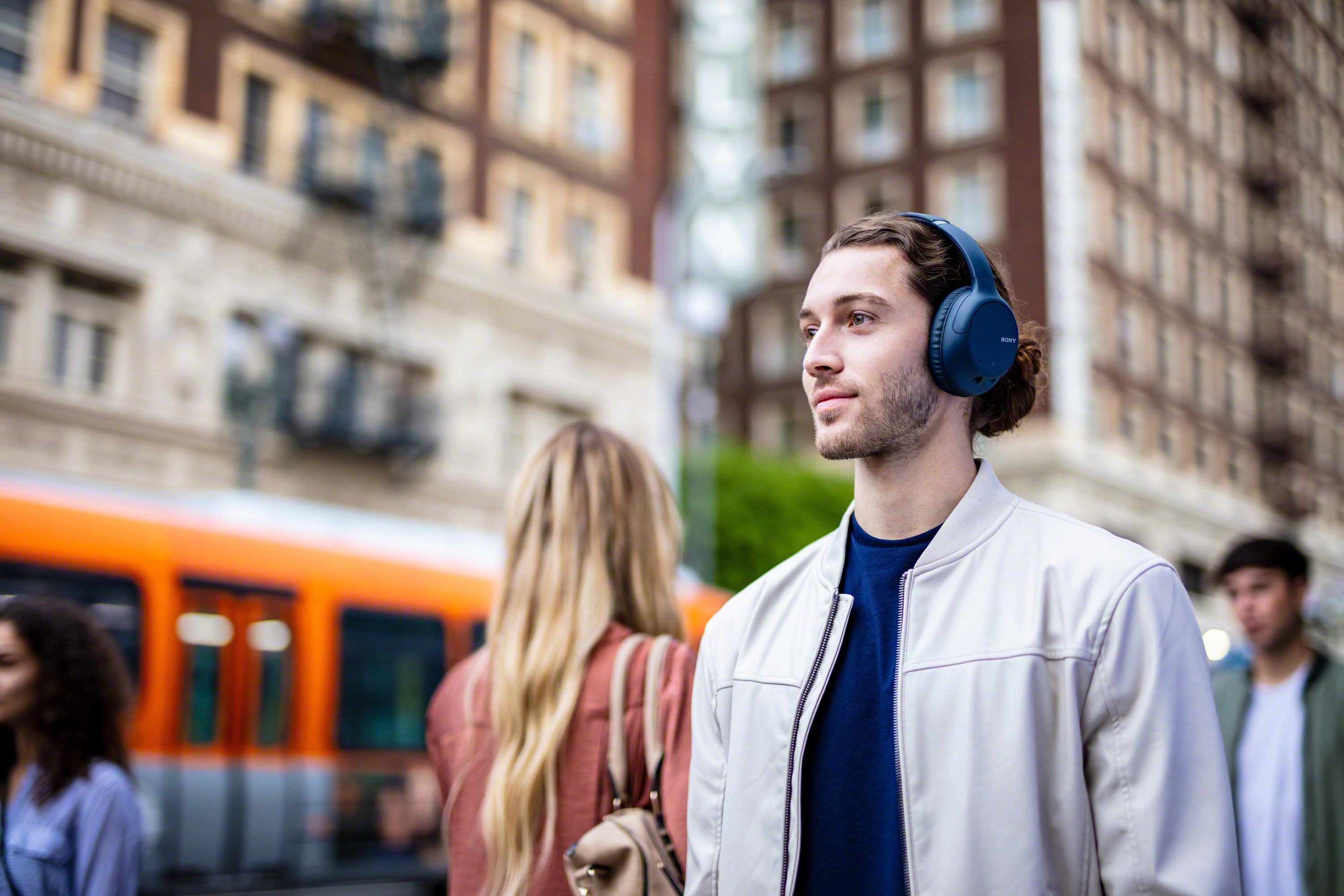 SONY WH-CH710N - Casque Bluetooth (Over-ear, Bleu)